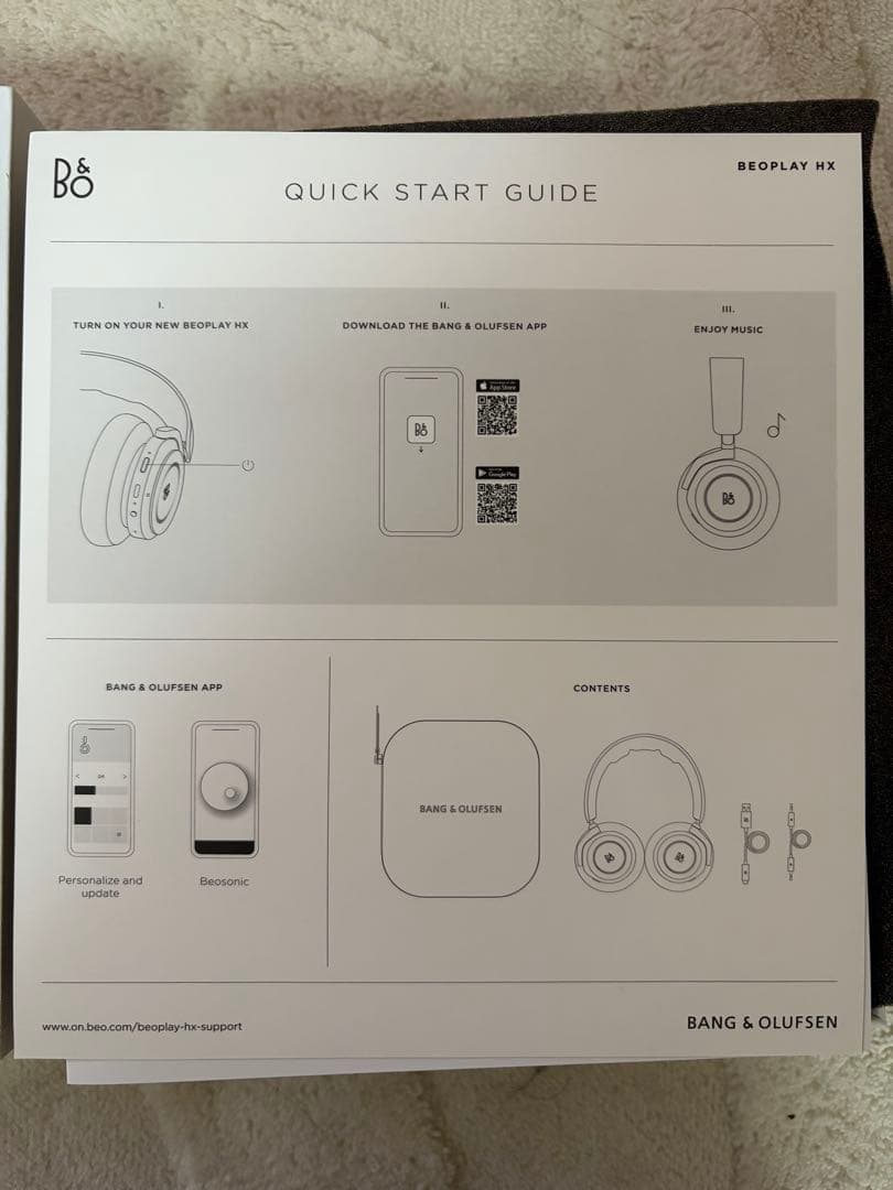 u*a様 Bang & Olufsen Beoplay HX Gold Tone