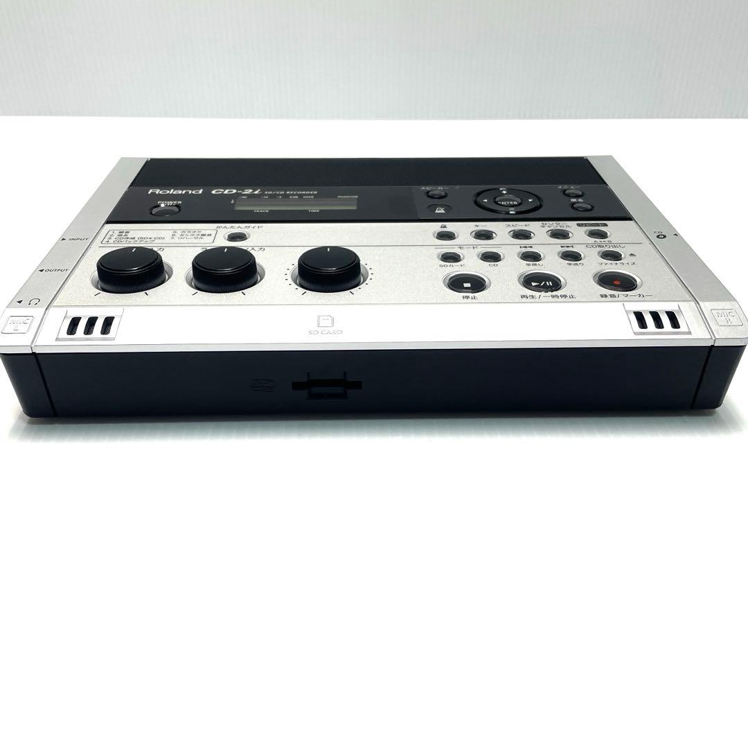 付属品多数Rolandローランド SD/CDレコーダー CD-2i 動作確認済み