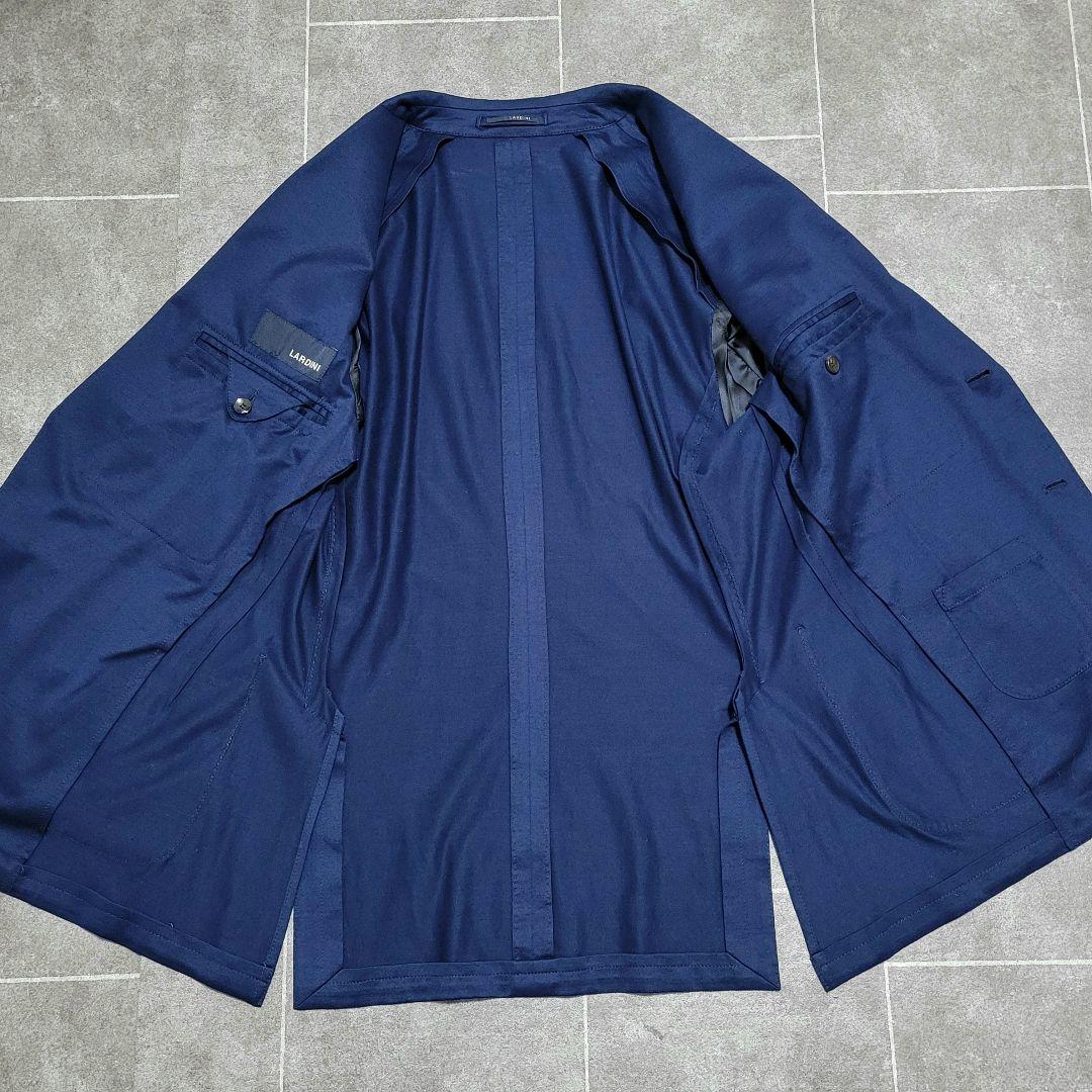 ★chuta様 LARDINI 超高級 ネイビー テーラードジャケット