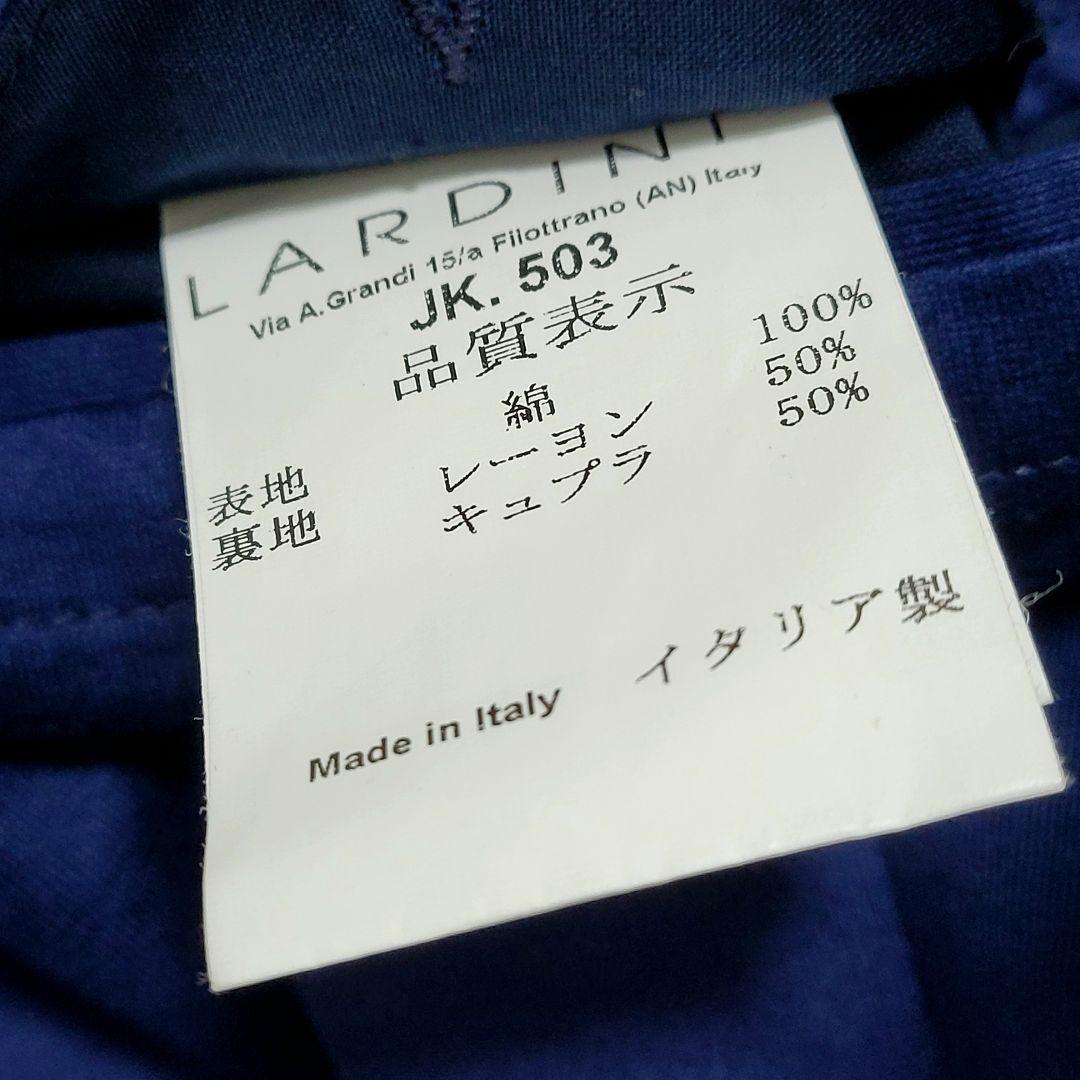 ★chuta様 LARDINI 超高級 ネイビー テーラードジャケット