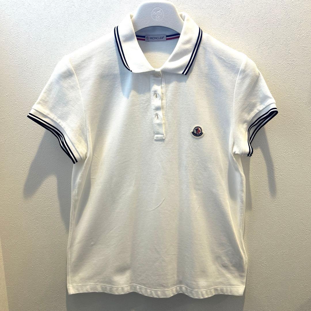 【MONCLER】レディースポロシャツ Sサイズ(送料込)