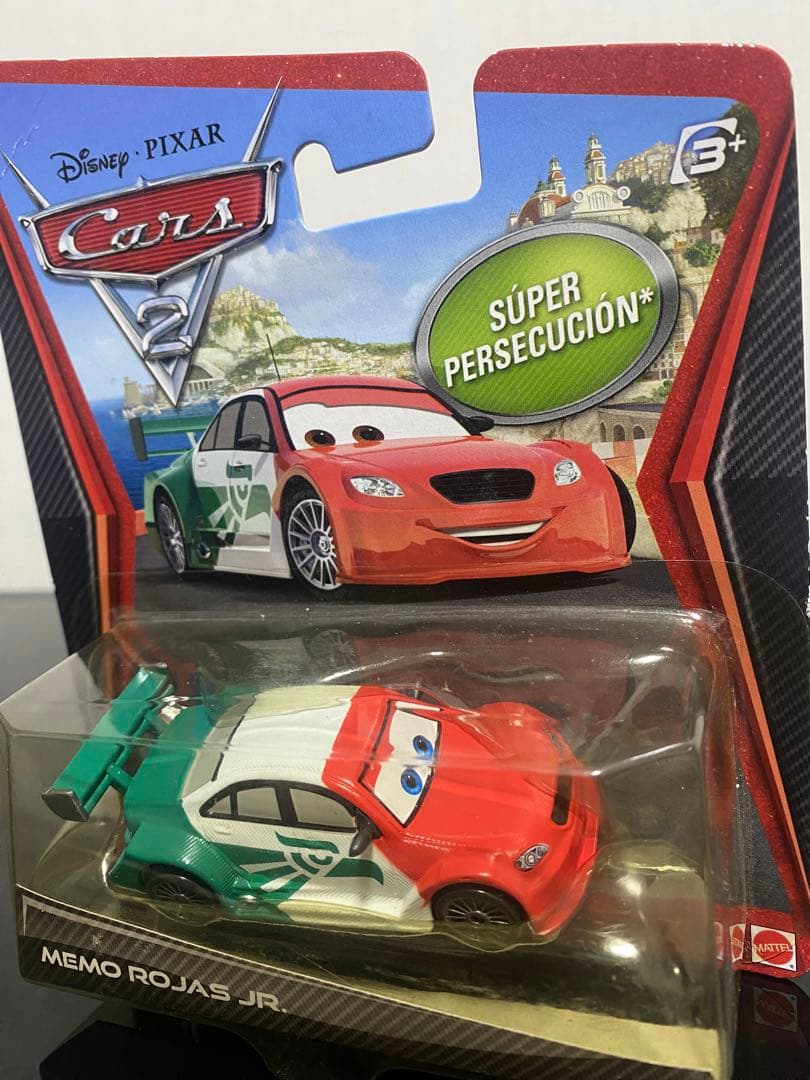 カーズ2 スーパーチェイス　4台セット　SUPER CHASE MATTEL