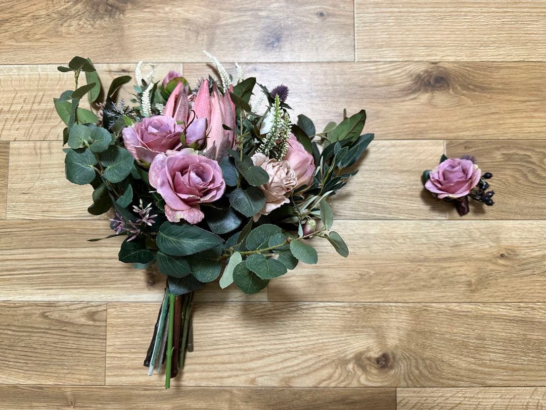 アーティフィシャルフラワー　ブーケ　ウェディング　結婚式