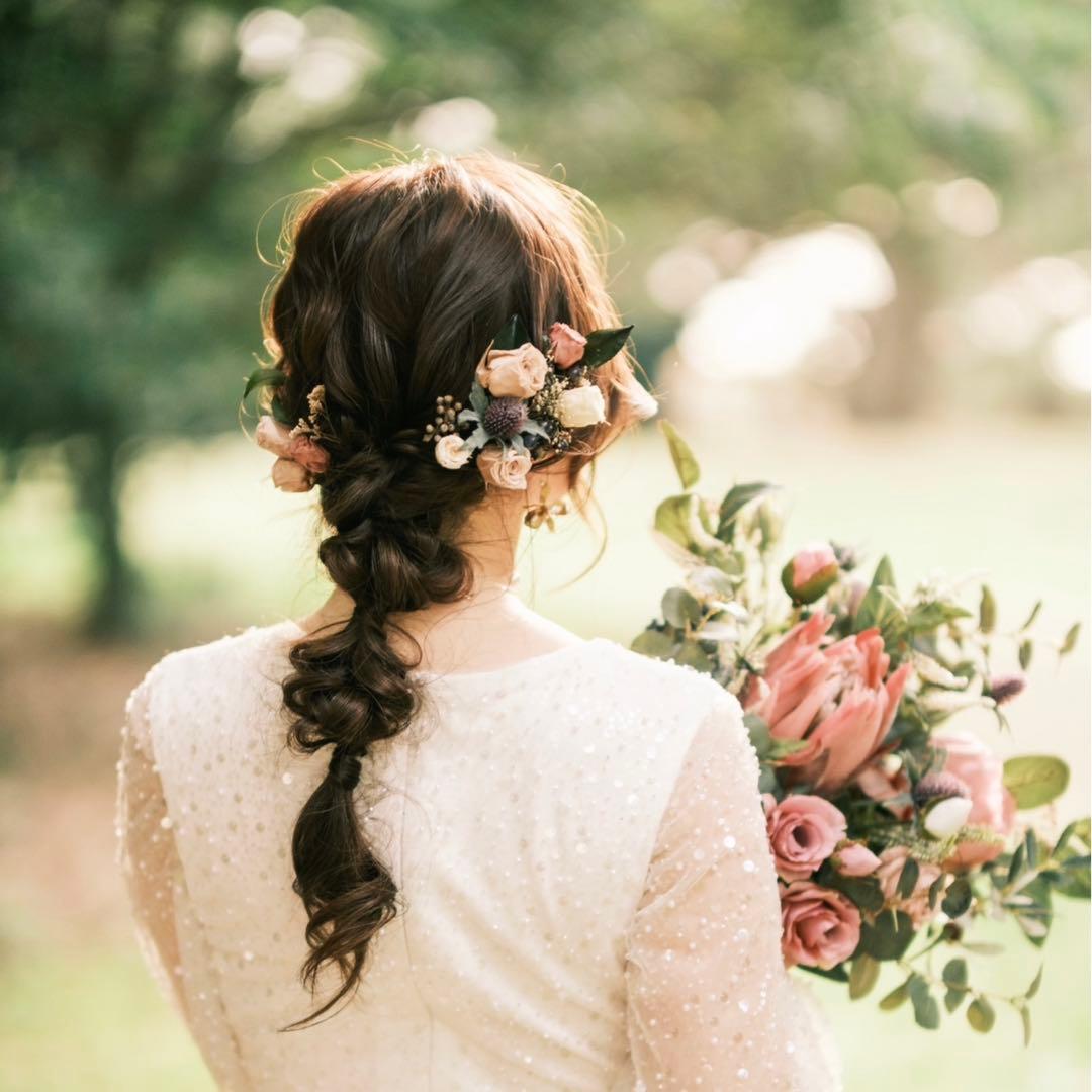 アーティフィシャルフラワー　ブーケ　ウェディング　結婚式