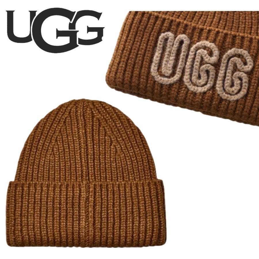 アグ UGG ビーニー ニット帽 帽子 ロゴ 102345 DECO 男女兼用