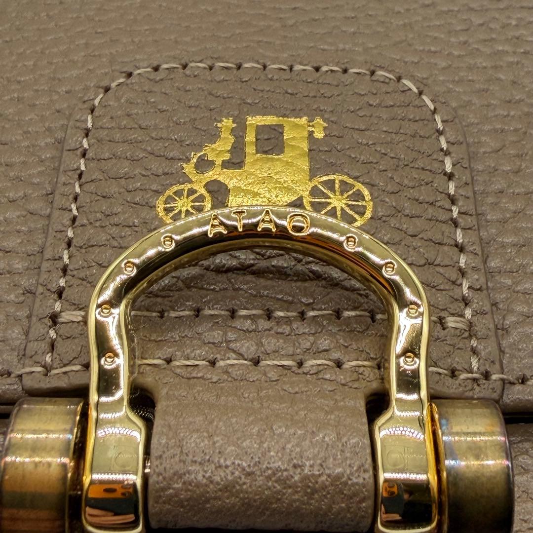 【未使用】 ATAO アタオ ロトロ レザー 折り財布