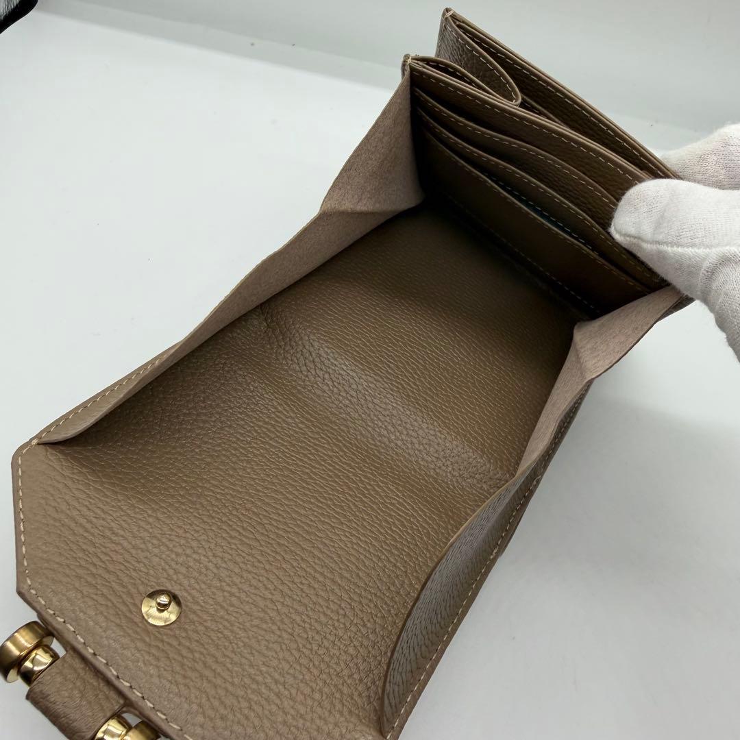 【未使用】 ATAO アタオ ロトロ レザー 折り財布