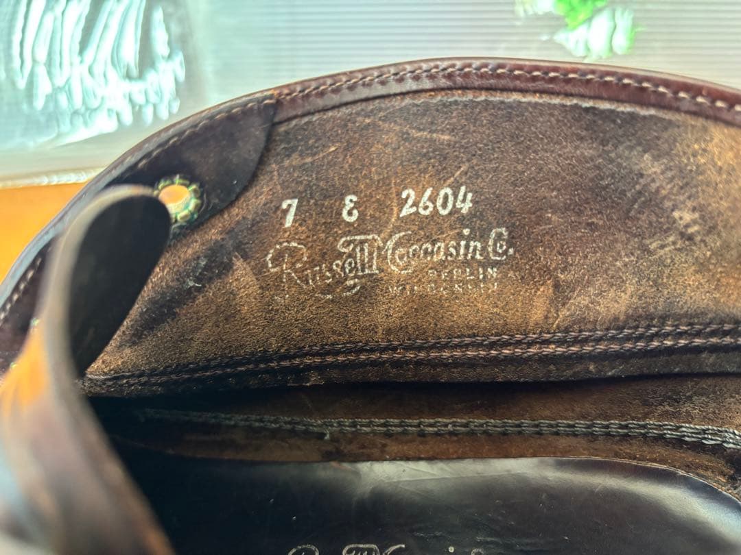 RUSSELL MOCCASIN ラッセルモカシン チャッカ7E 訳あり値下げ