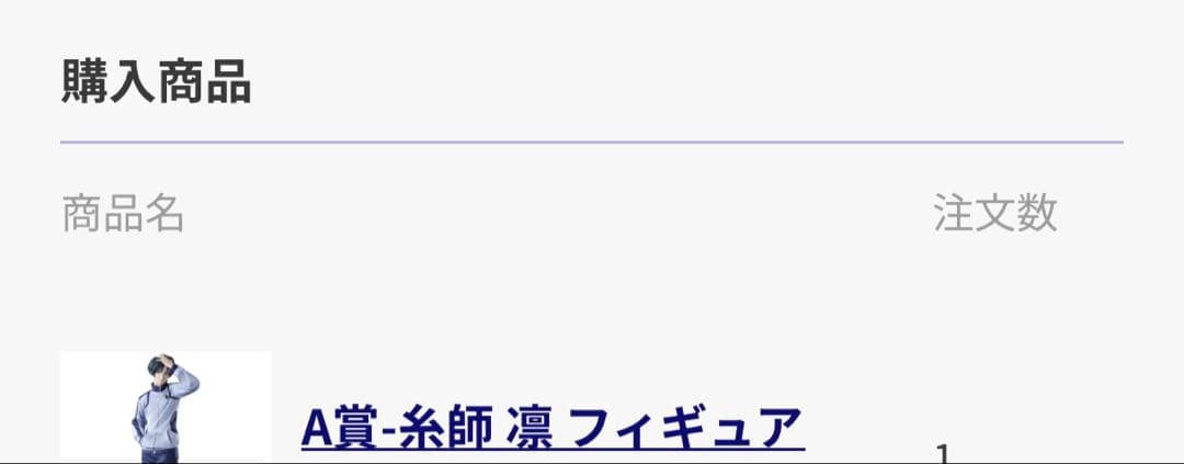 ブルーロック 決戦の覚悟 一番くじ A賞 糸師 凛 フィギュア