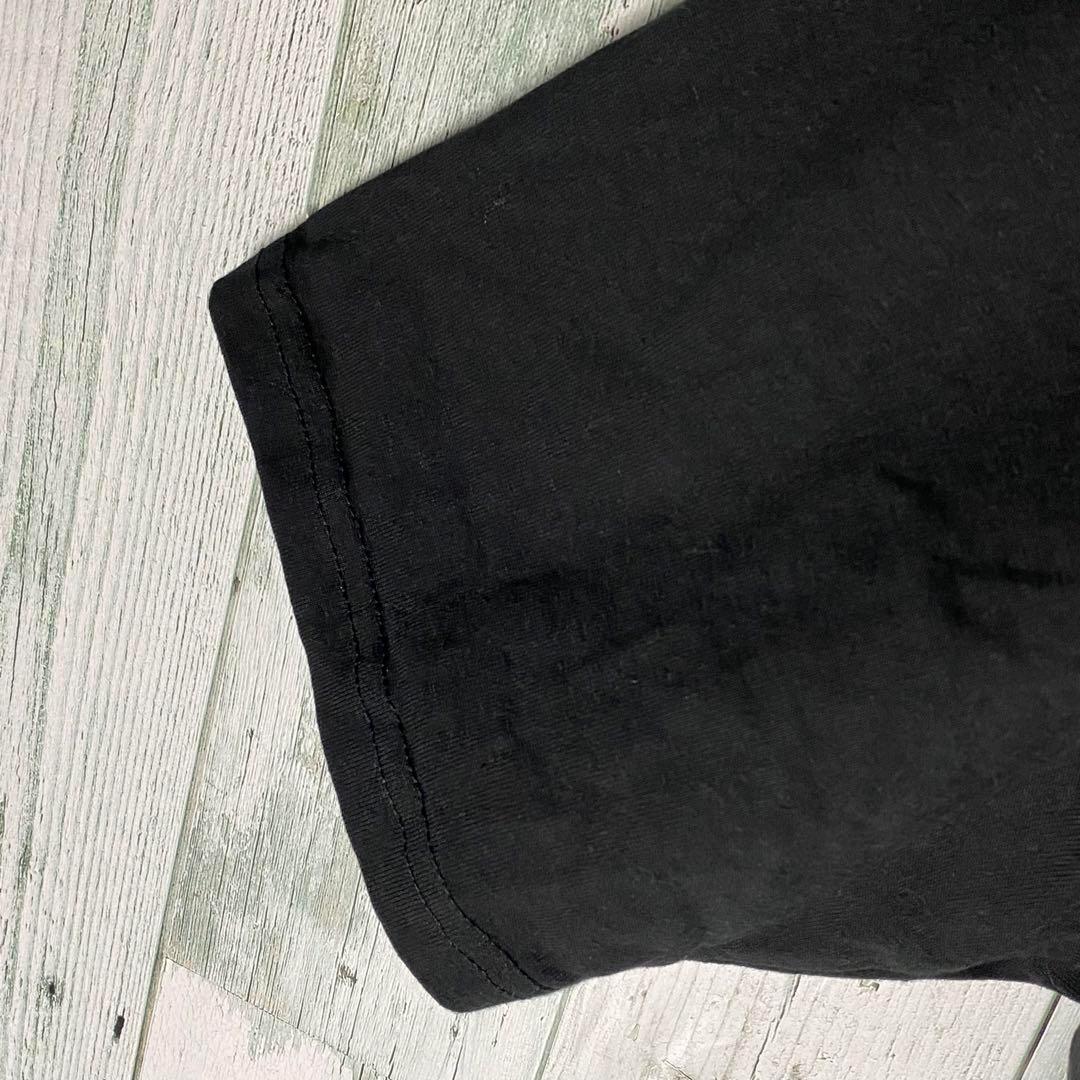 【※未使用品】ステューシー★ファイヤーダイスロゴ tシャツ L 黒 タグ付き