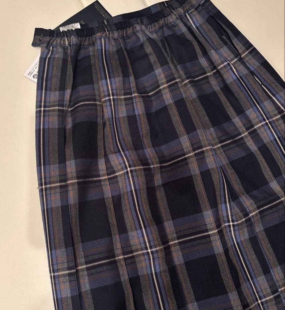 新品 EASTBOY ハリーポッター ロングスカート チェック 無地 ホグワーツ