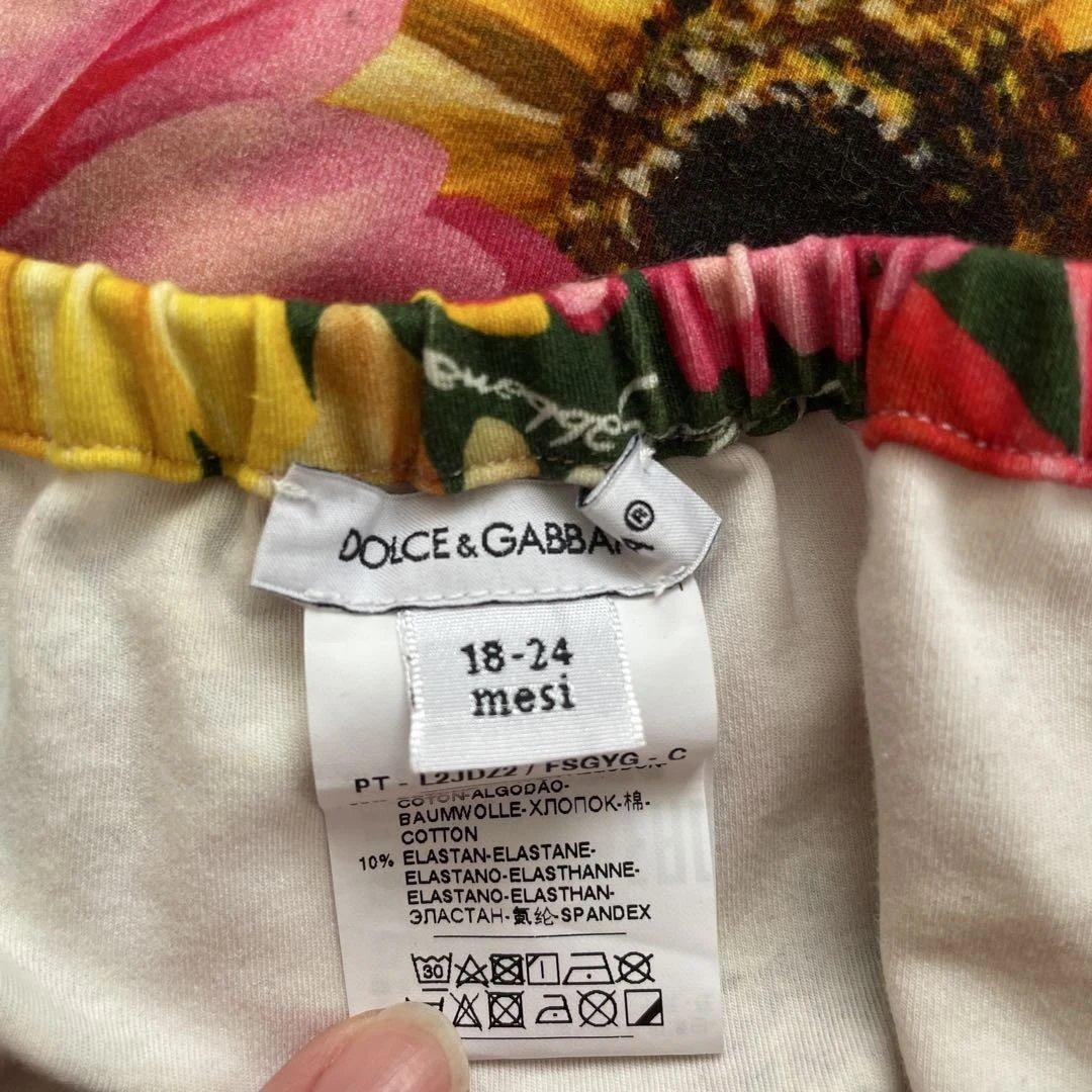 DOLCE&GABBANA 花柄ワンピース 18-24 mesi
