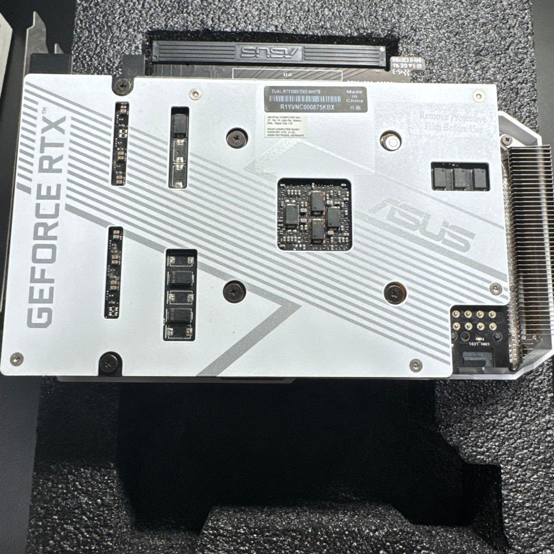 ASUS Dual GeForce RTX 3060 ホワイト 8GB