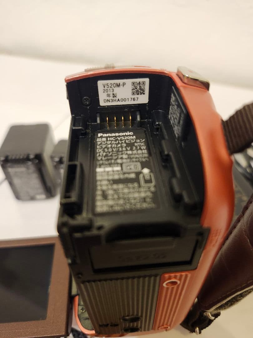 【動作確認済】 Panasonic HC-V520M ビデオカメラ バッテリー2