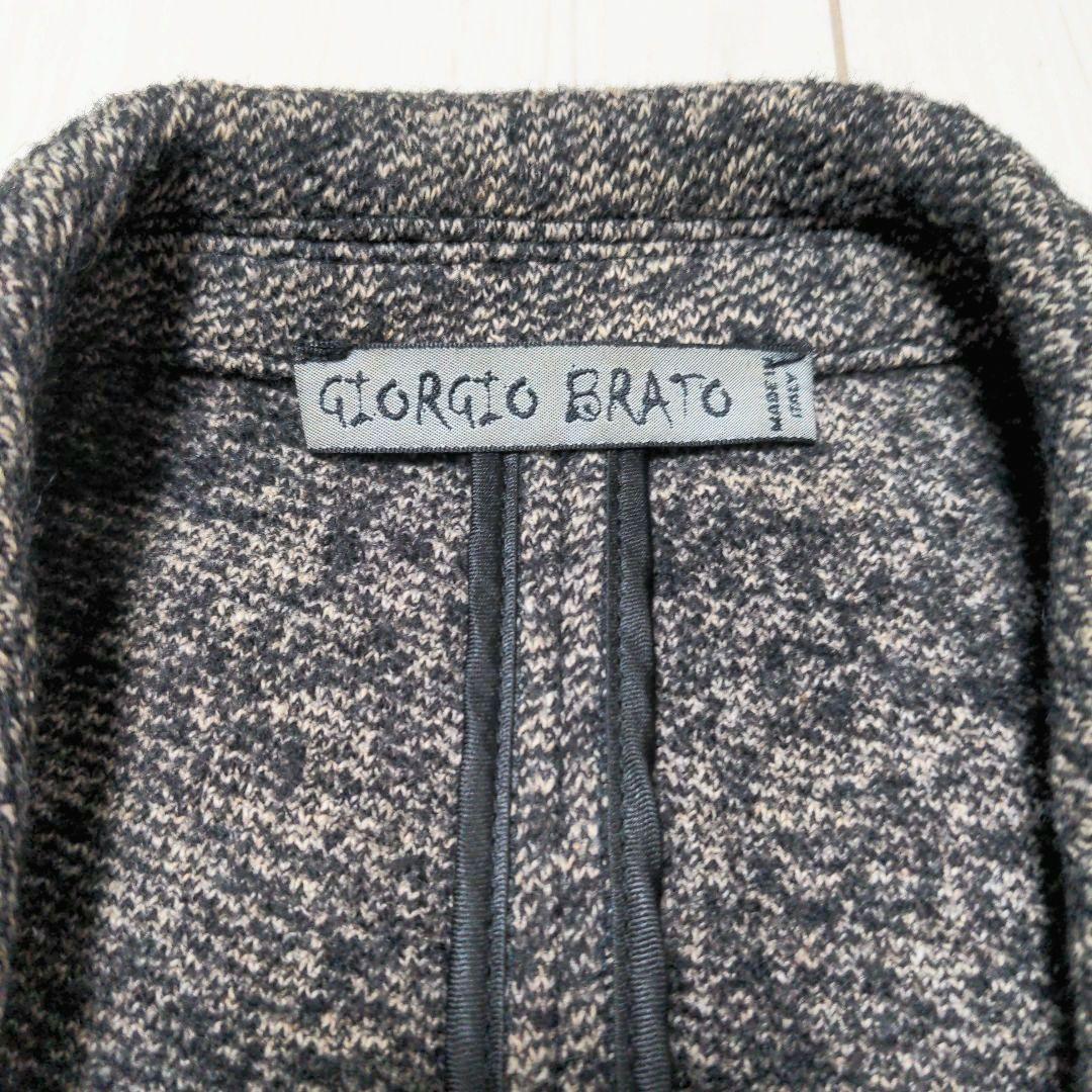 最終値下げ【美品】GIORGIO BRATO ウール レザー ジャケット