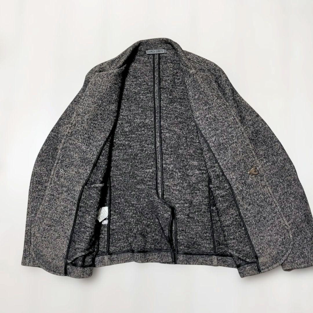 最終値下げ【美品】GIORGIO BRATO ウール レザー ジャケット