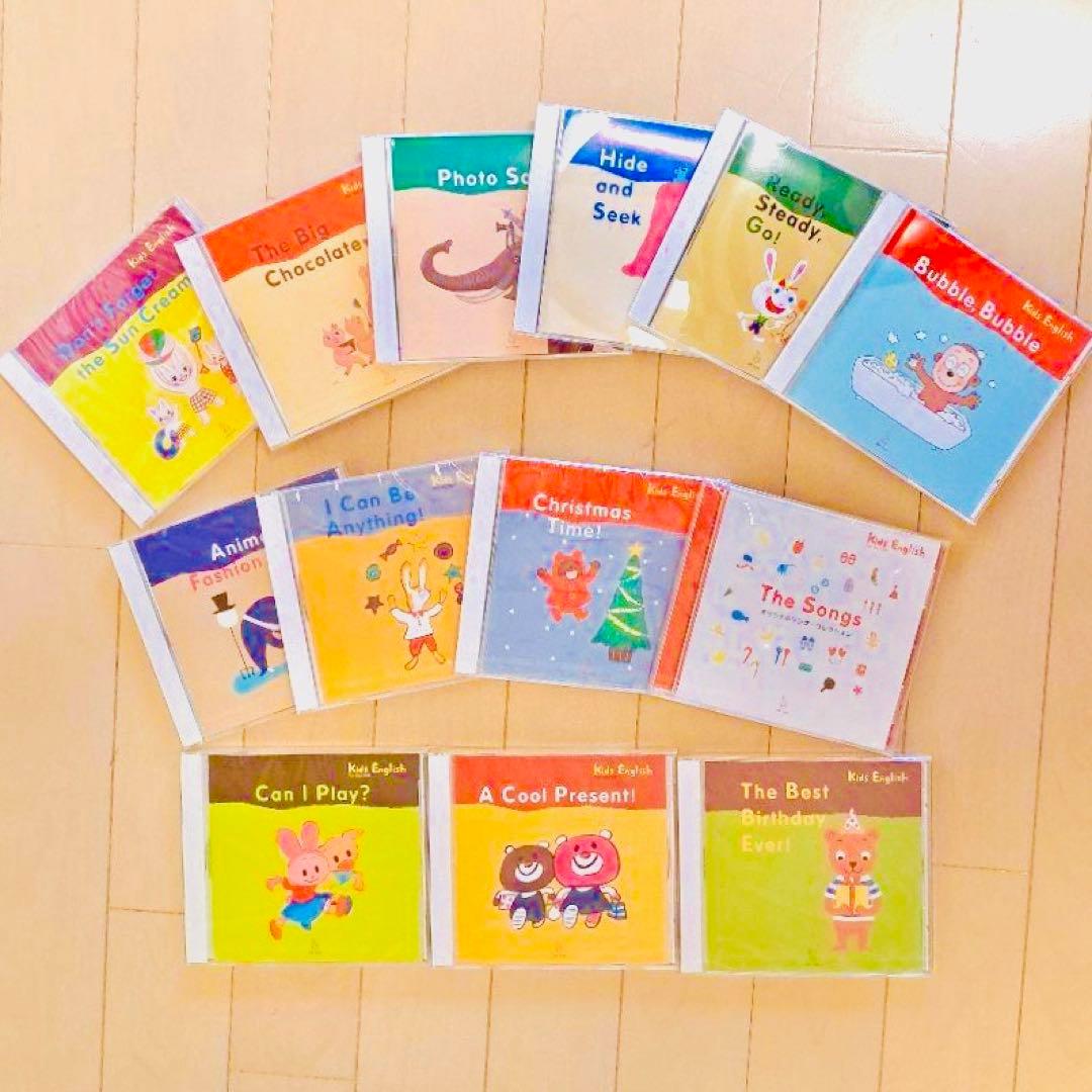 ◆キッズイングリッシュ◆子供英語CD 絵本パペットのスタートセット
