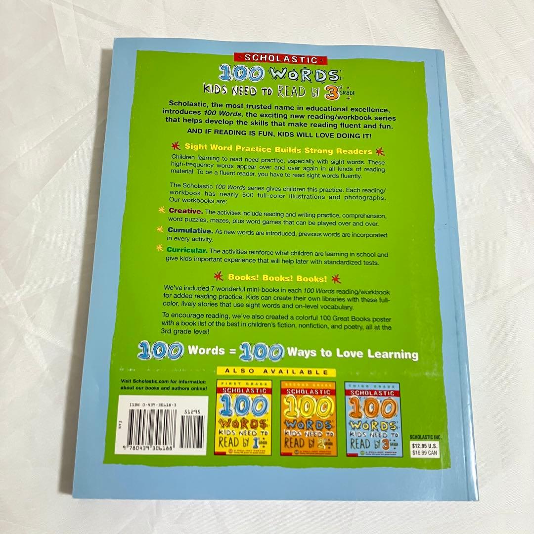 洋書【4冊セット】100 WORDS KIDS 1st 2nd 3rd 4th