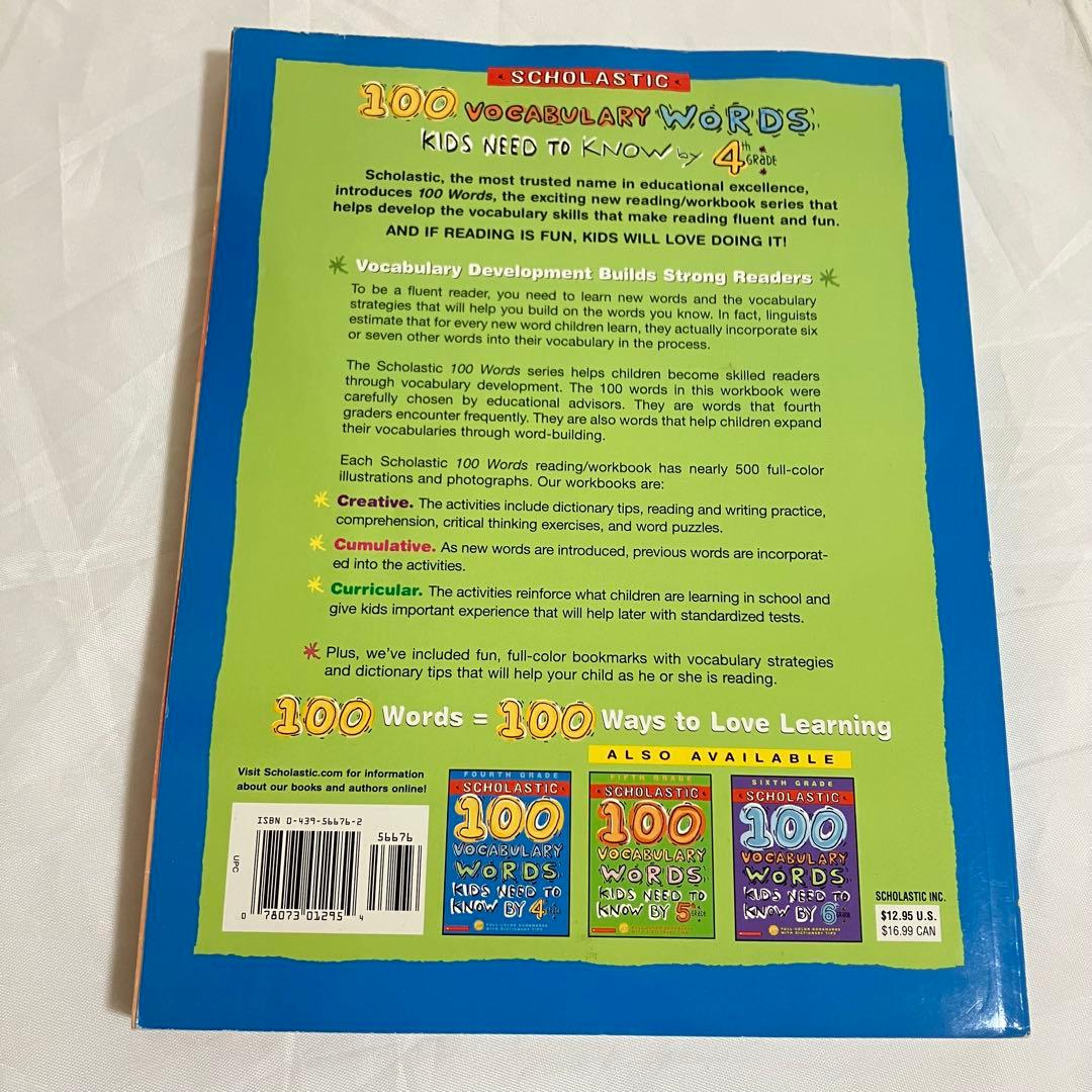 洋書【4冊セット】100 WORDS KIDS 1st 2nd 3rd 4th