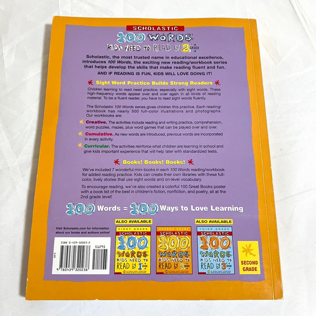洋書【4冊セット】100 WORDS KIDS 1st 2nd 3rd 4th