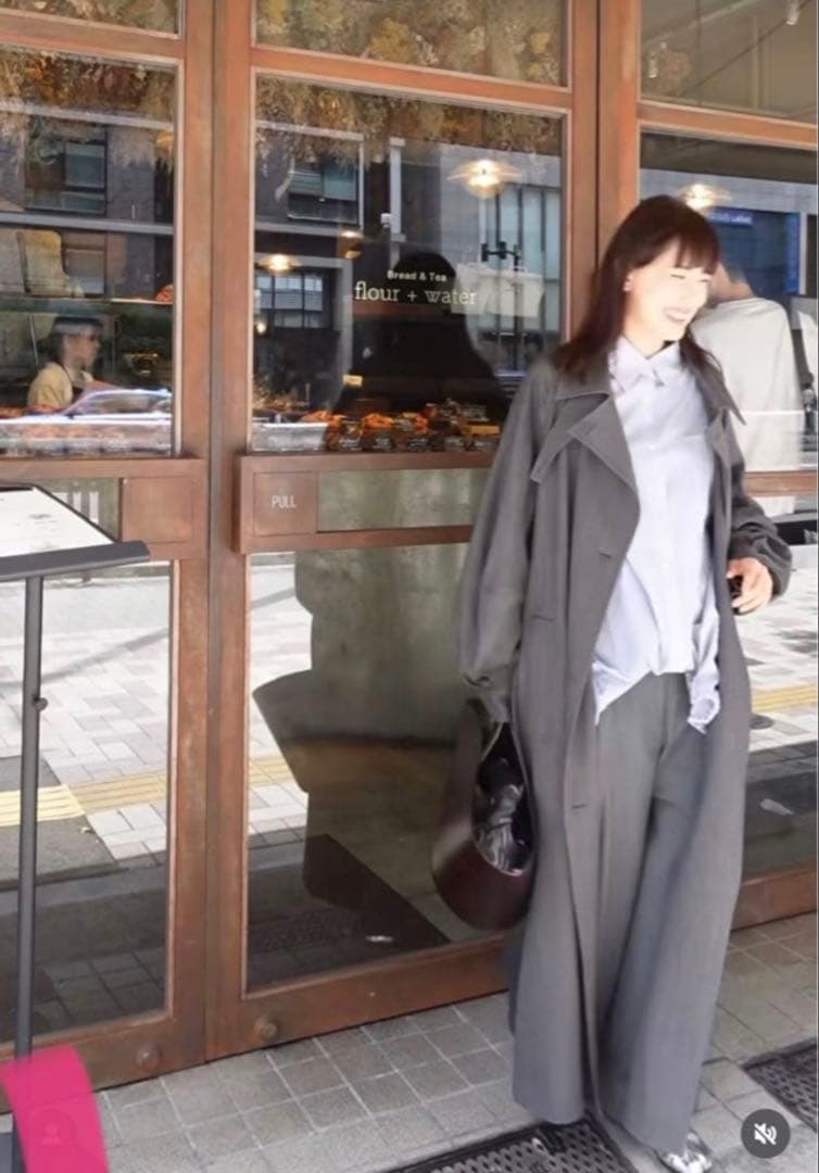 【ETRE TOKYO】ウールチノコンシャススリーブトレンチコート