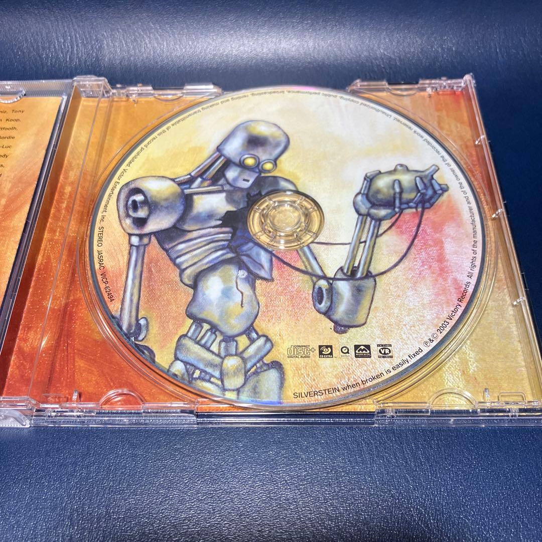 ■[廃盤] SILVERSTEIN アルバムCD「when broken is