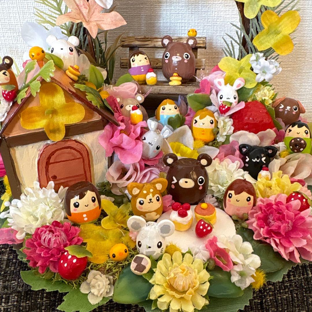 めぐりん☆4月の飾り