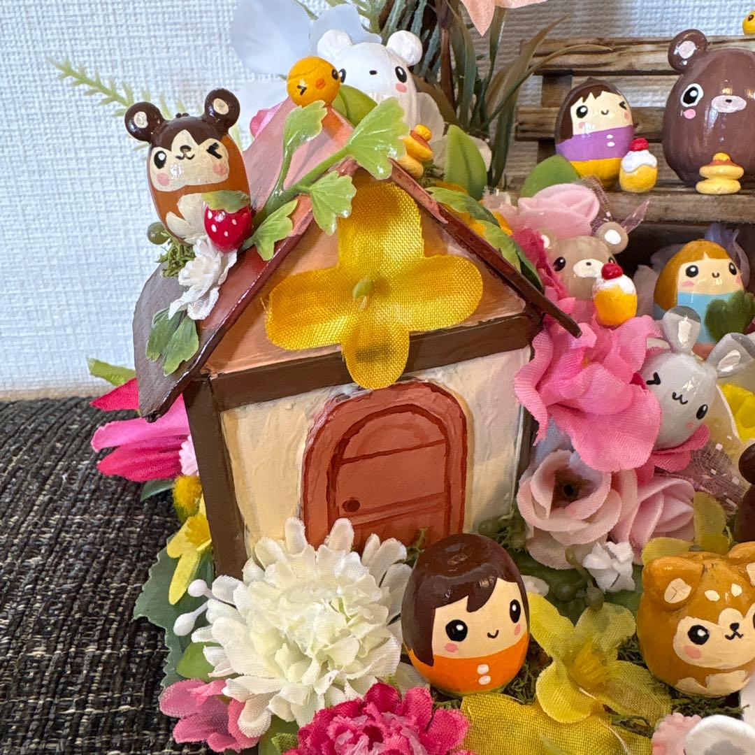 めぐりん☆4月の飾り