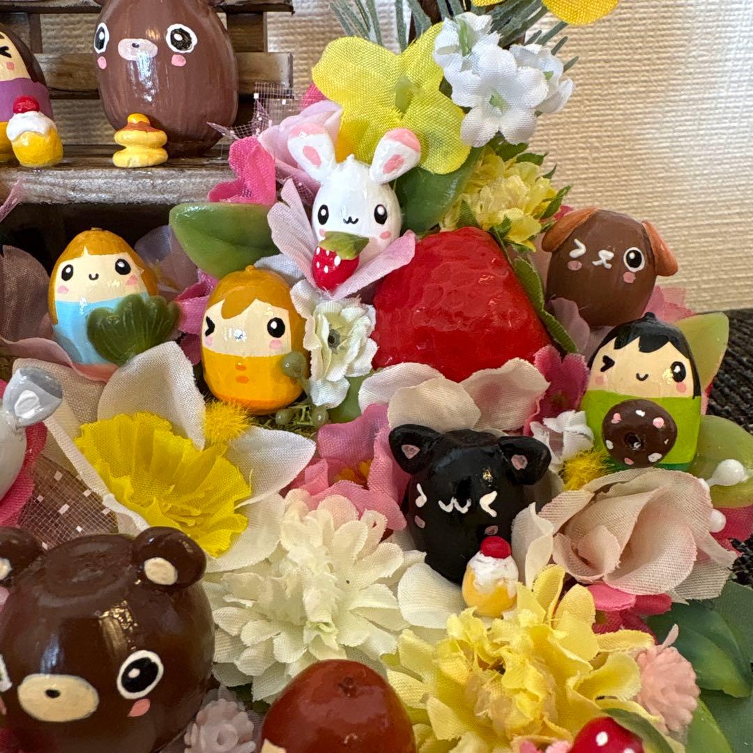 めぐりん☆4月の飾り