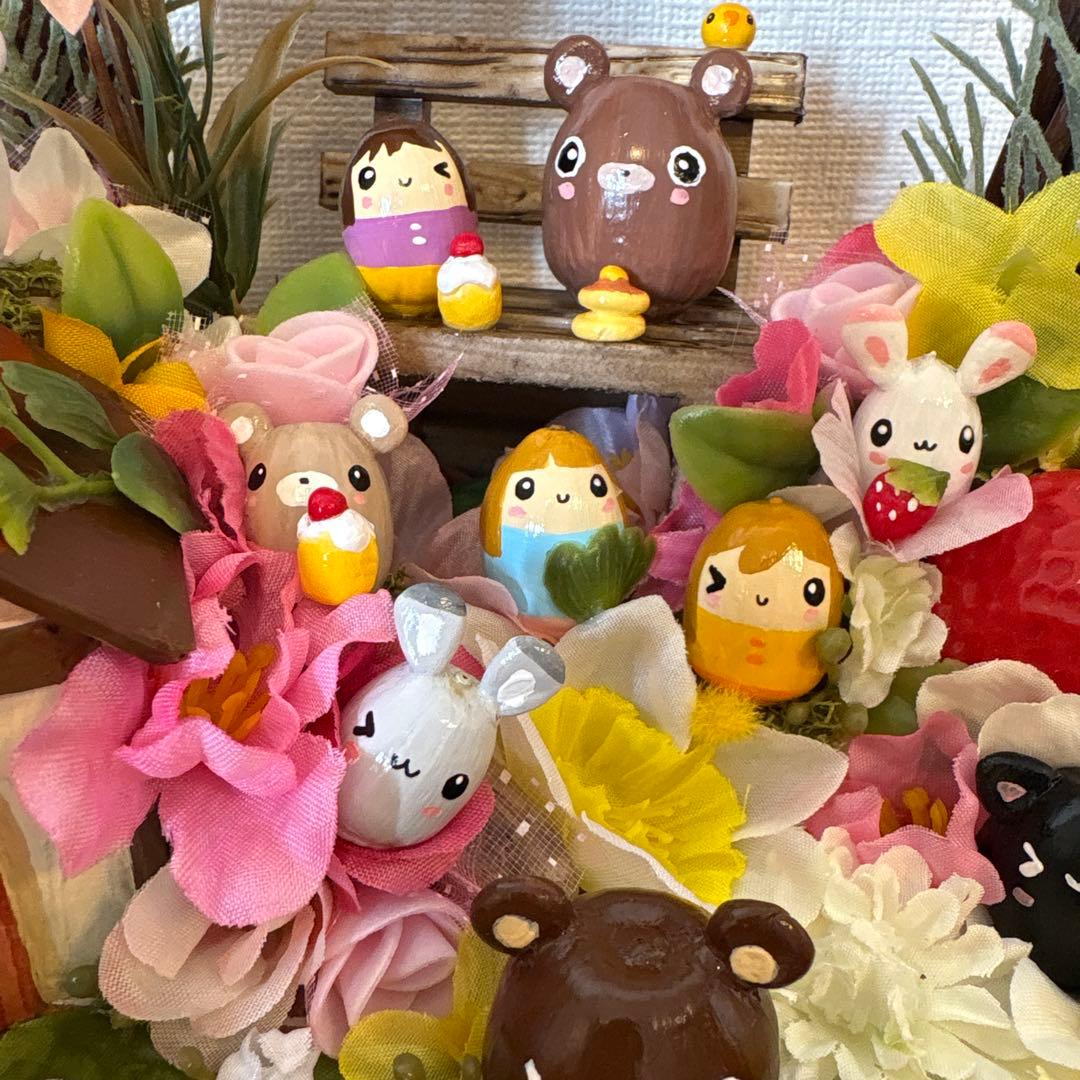 めぐりん☆4月の飾り
