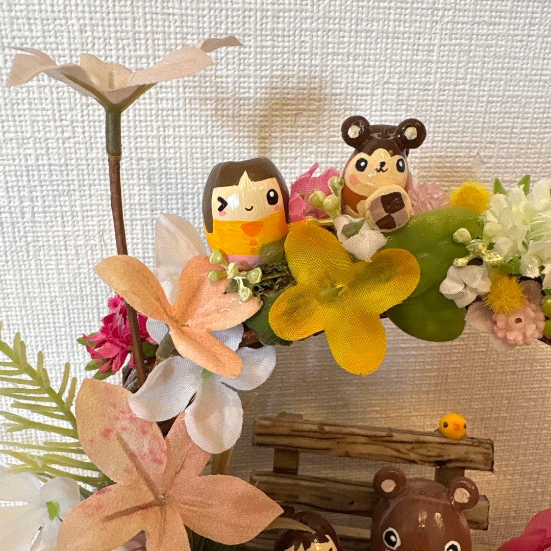 めぐりん☆4月の飾り