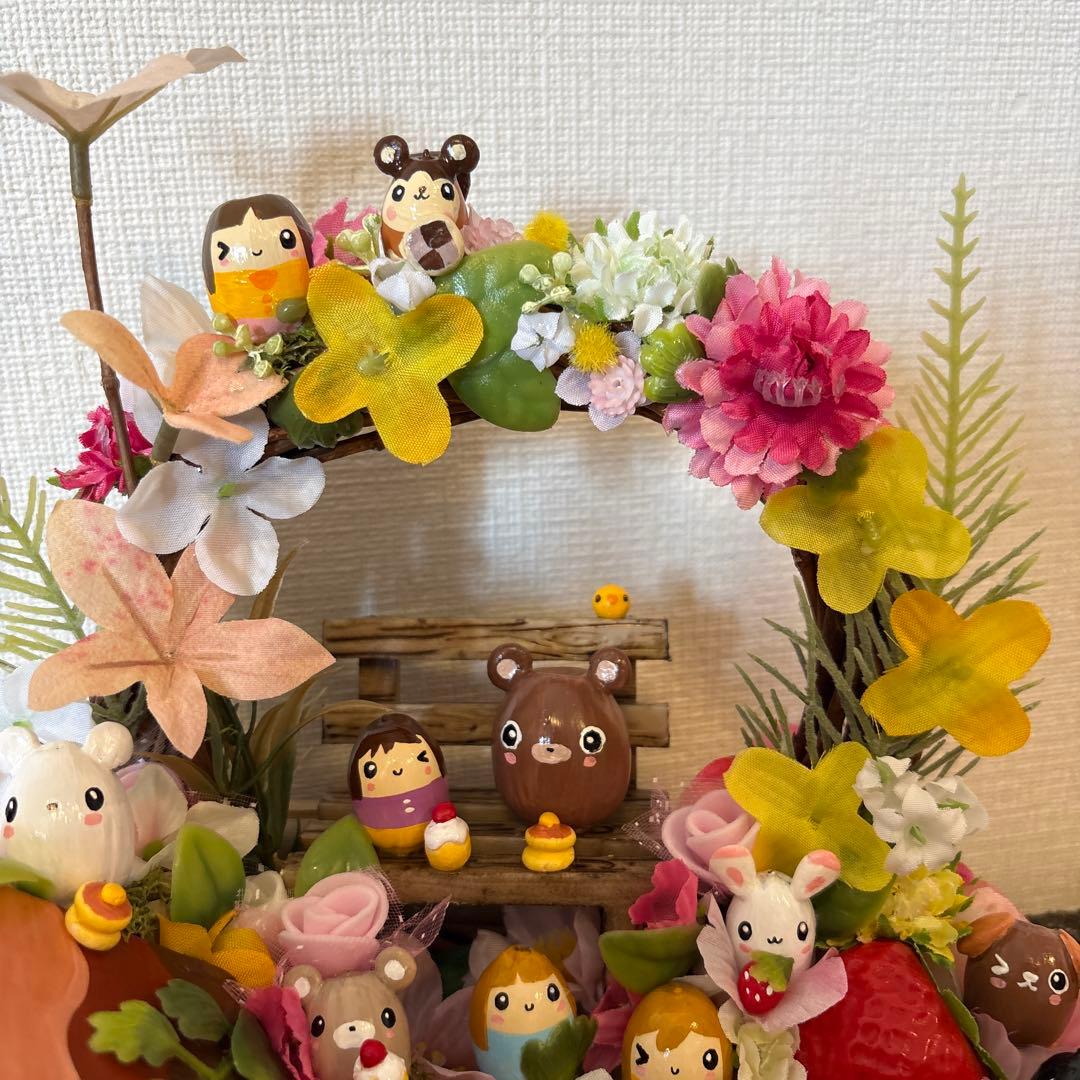 めぐりん☆4月の飾り