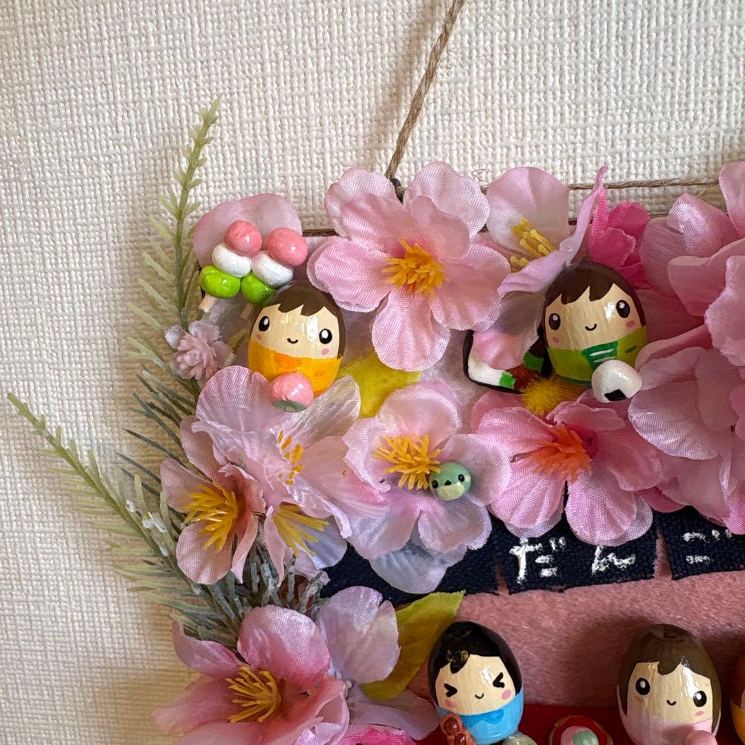 めぐりん☆4月の飾り