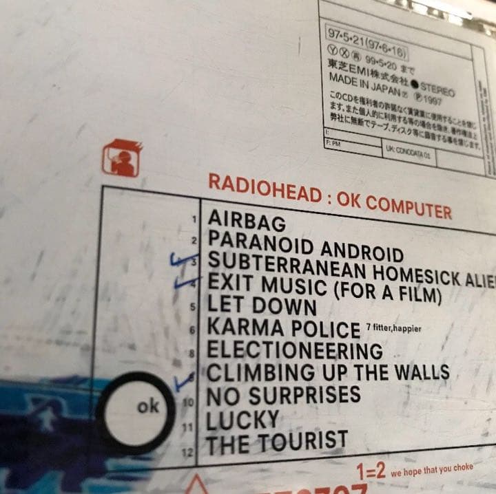 Radiohead 13枚