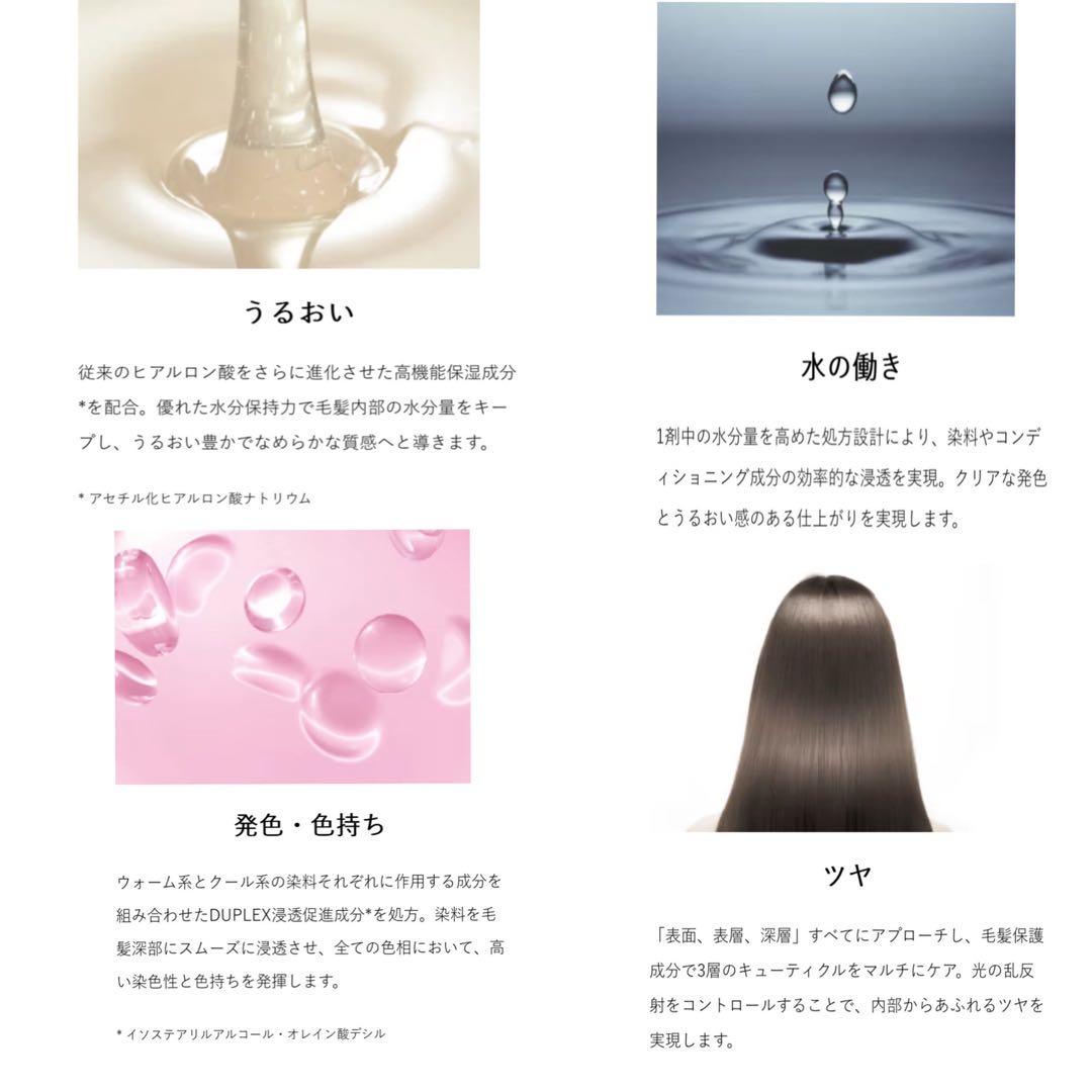 FIBREPLEXブリーチ⑤、プリミエンス②、後処理シャンプー20ml