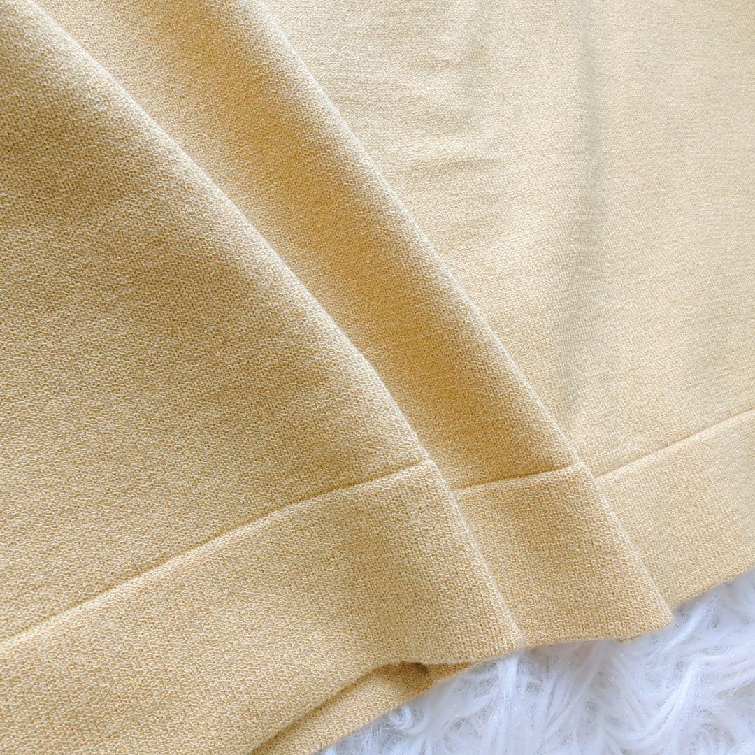 美品✨️FOXEY ニットボレロカーディガン　Vitamin　マリーゴールド