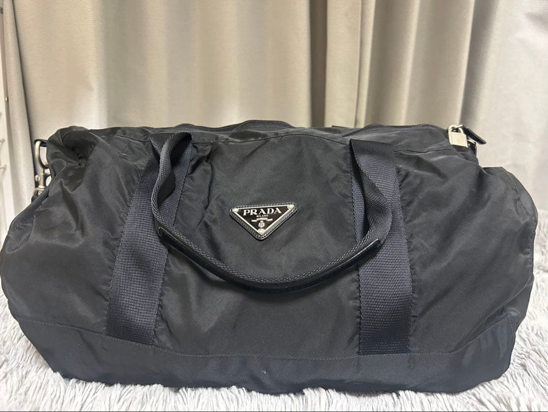 アンティーク商品となっており限定品！ PRADA ボストンバッグ 2way