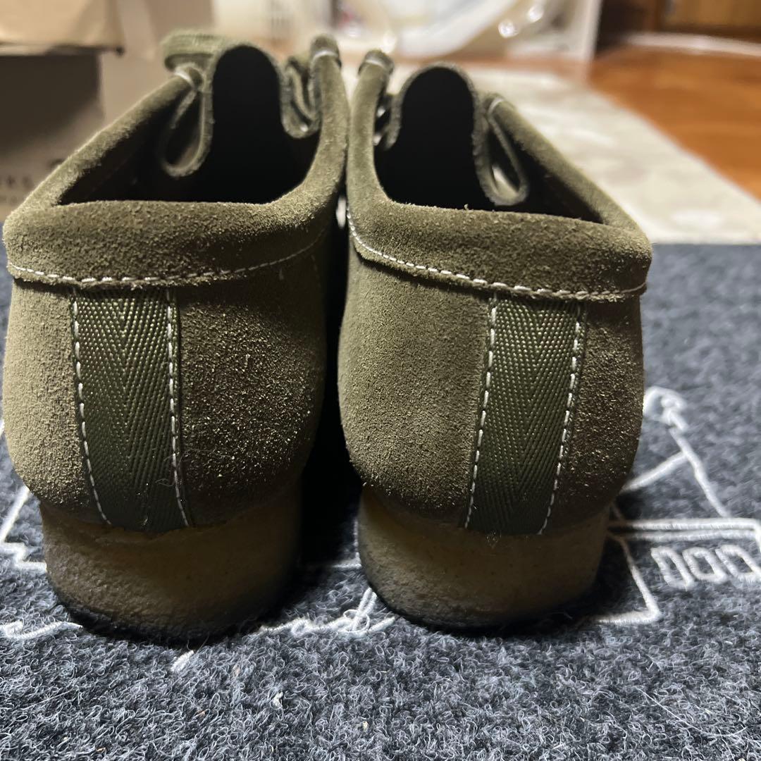 CLARKS ORIGINALS ワラビー オリーブ　25.5cm