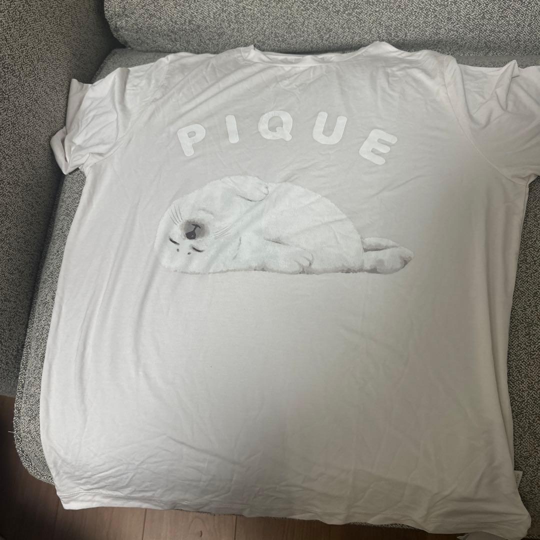 新品タグ付きgelato pique new アザラシ ルームウェア 上下セット