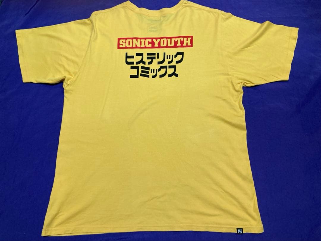 hysteric glamour sonic youth Tシャツ