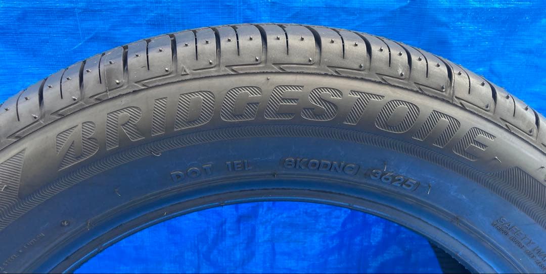 ①25年製 4本中2本 205/55R16 エコピアEP150 新車外しタイヤ