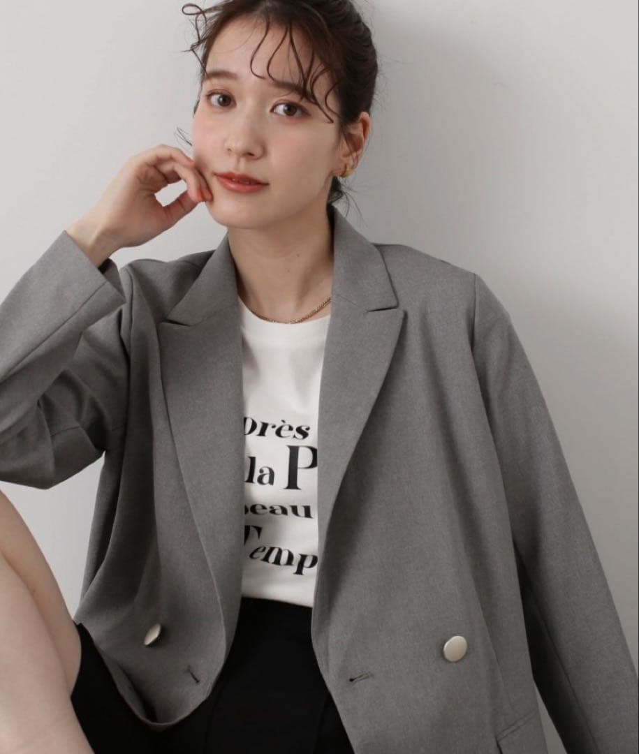 N. Natural Beauty Basic ストレッチテーラードジャケット