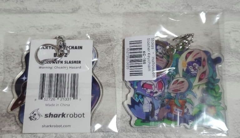 キーホルダー・アクリルキーホルダー Helluva Boss Halloween Slasher Keychain