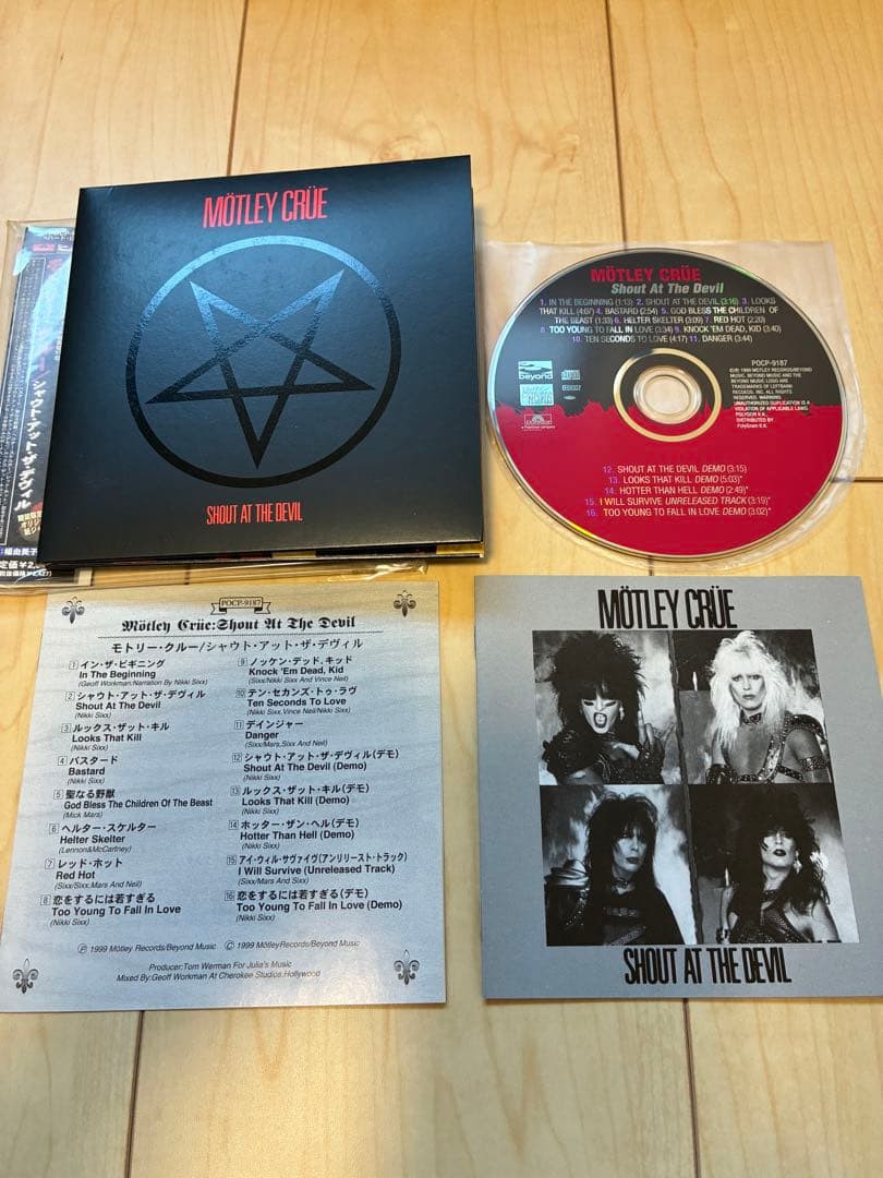 Mötley Crüe モトリークルー CD 7枚セット
