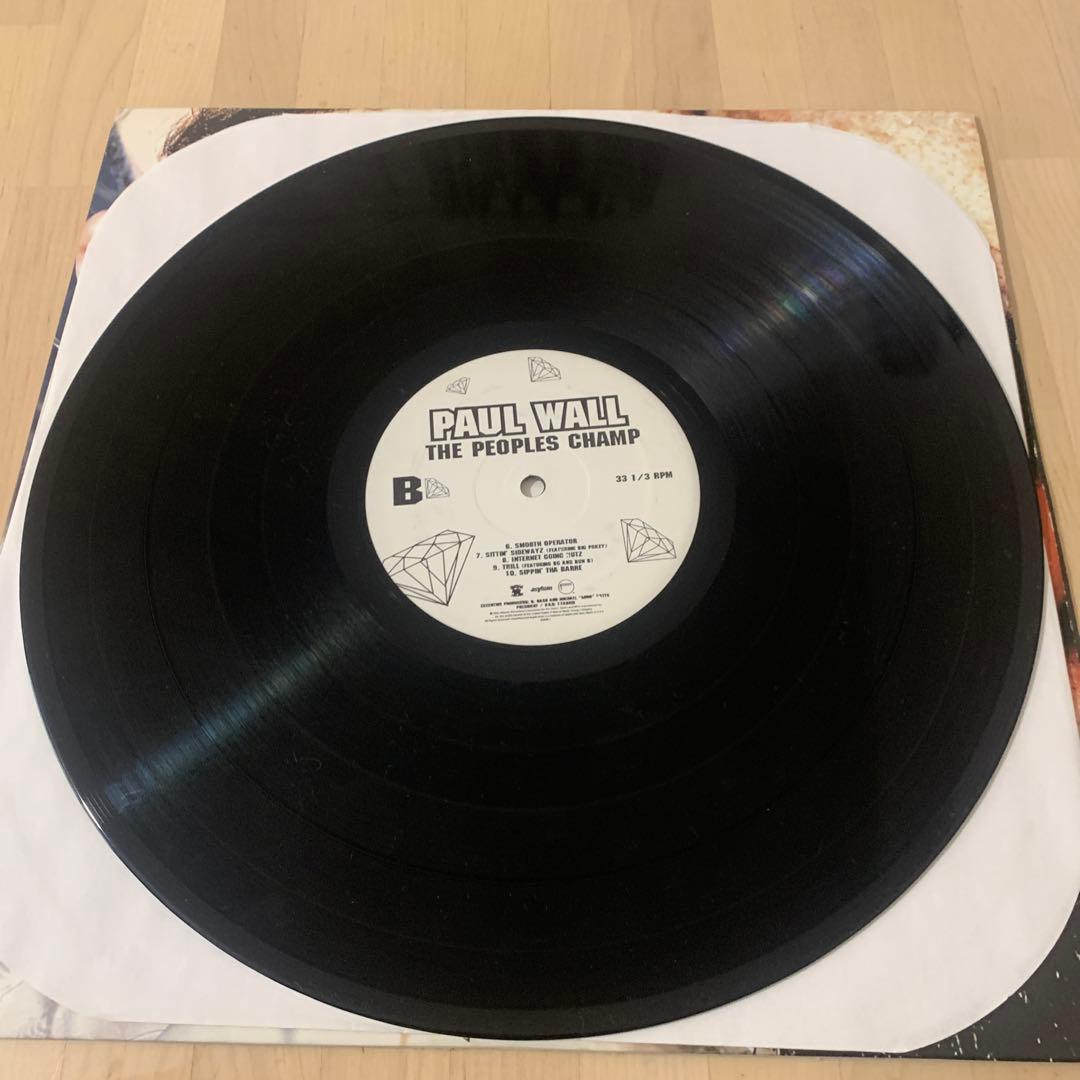 洋楽 Paul Wall The Peoples Champ LP g-rap