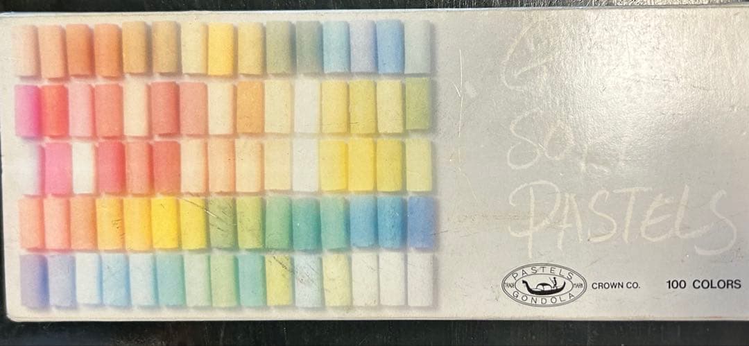 ゴンドラソフトパステル100色 キャンソン画用紙 画材