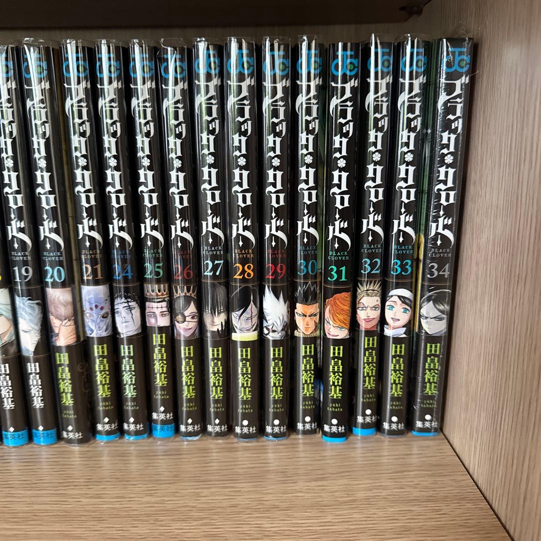 ブラッククローバー3〜21巻　24〜34巻