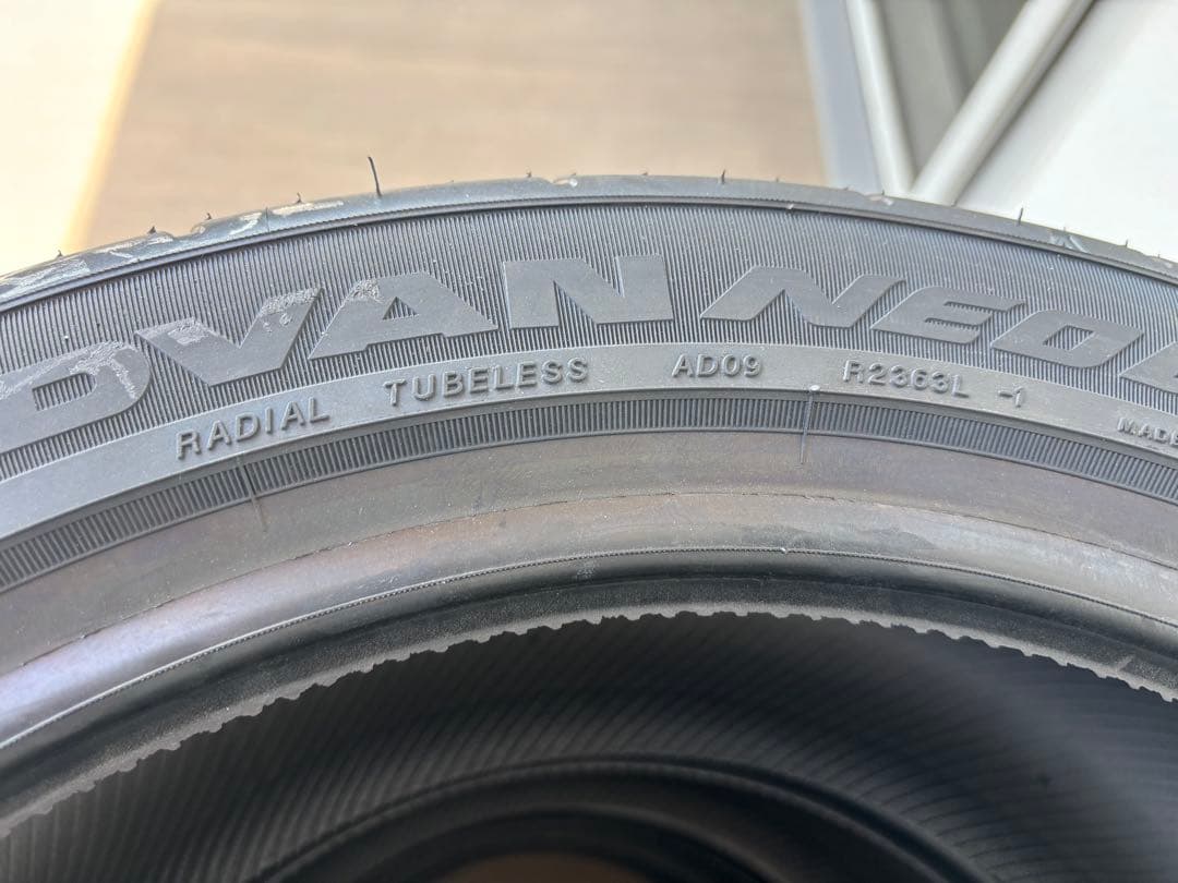 山*之様 【送料込・新品タイヤ4本セット】YOKOHAMA AD09 225 4