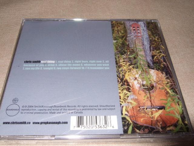 CHRIS SMITH, AOR, クリス・スミス, REAL THING,新品