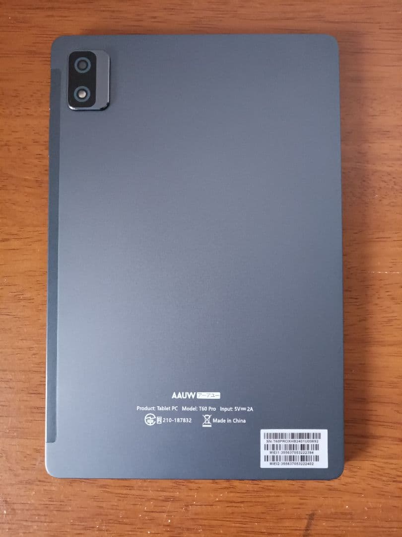 AAUW T60 Pro Android13 10.1インチ タブレット